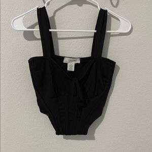 Fashion Nova Black Corset Top